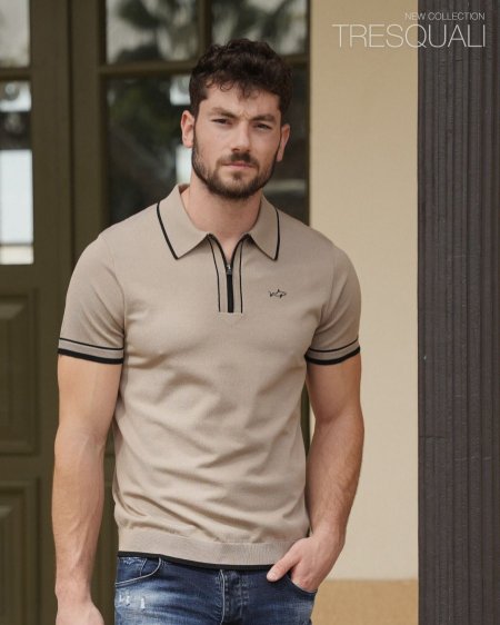 Men KN Polo Beige