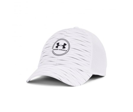 Mens cap Under Armour ISO-CHILL DRIVER MESH white