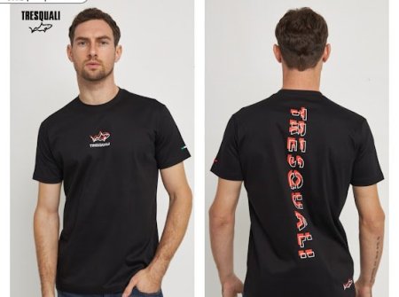 T-Shirt Mercerised/ Black