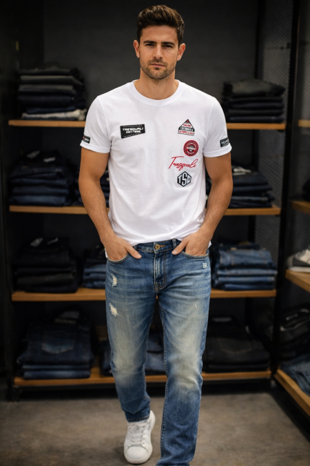 T-Shirt Regular Fit / White