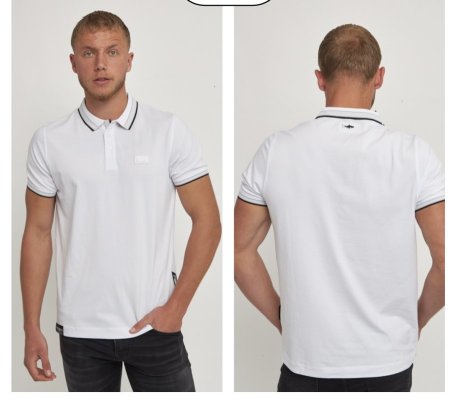 Polo Short Sleevs/white TRSW5092