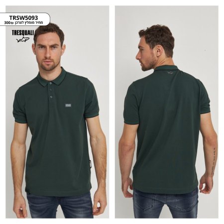 Polo Short Sleevs/dk green TRSW5093