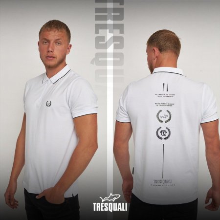 polo short sleeves/white TRSW5082
