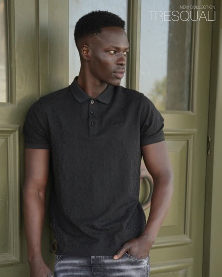 Men JQ Polo Black