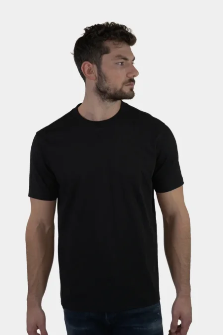 Men JQ Tee Black