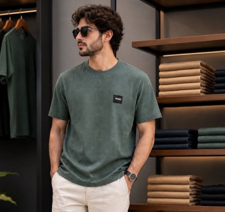 Men JQ Tee Green