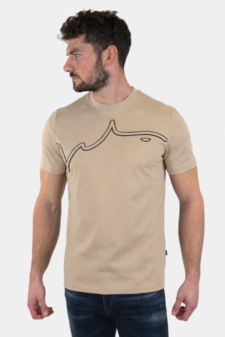 Men S/S M Tee L.Olive