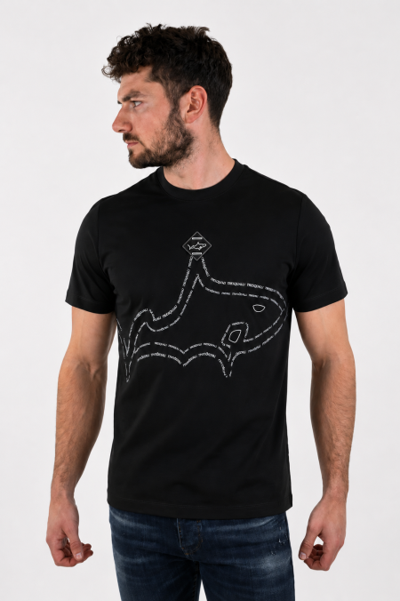 Men S/S M Tee Black