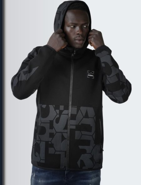 Men’s Hoody Zipper JKT Aop