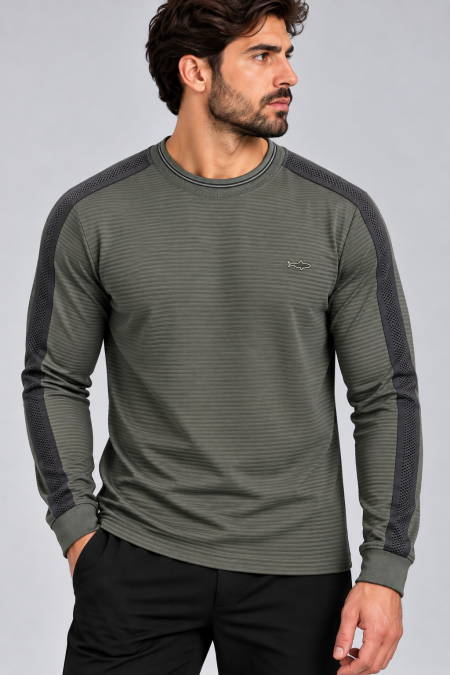 Men’s Long sleeve JQ Tee Olive