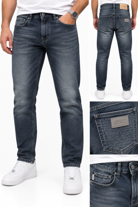 Berardi Slim Fit Jeans/ Dark Blue