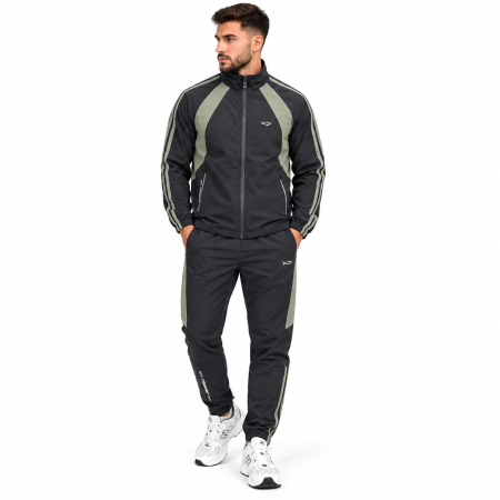 Men’s Nylon Tracksuit Black