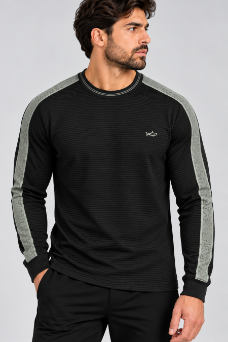 Men’s Long sleeve JQ Tee Black