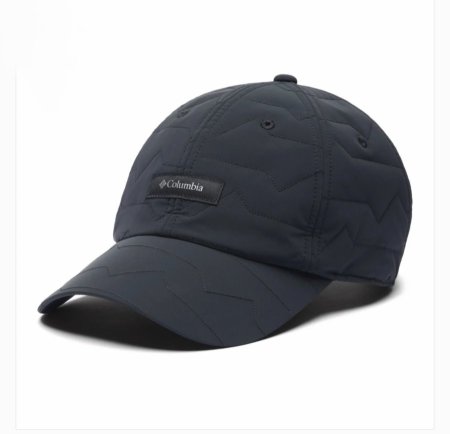 Columbia Unisex Black Omni-Shield CSC Luxe Quilted Ball Cap