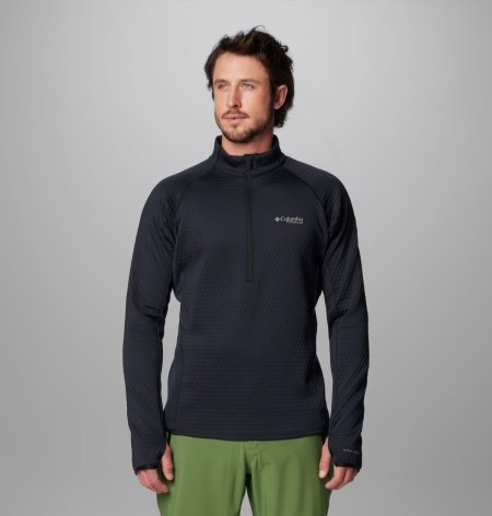 Men's Crystal Leaf Omni-Heat Helix Half Zip Pullover