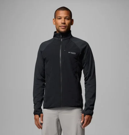 Men's Fleece Jacket - Arctic Crest II Hybrid Full Zip M