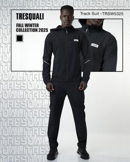 HOODED ALL OVER NYLON SUIT